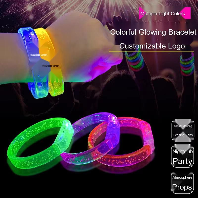Colorful Glowing Bubble Bracelet