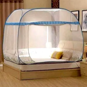 Anti nyamuk kelambu tenda lipat kokoh selambu pelindung tidur praktis portable kelambu jumbo 200x200 cm