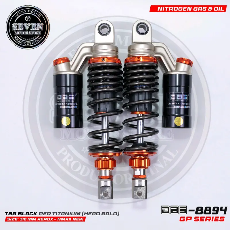 Shock Tabung DBS 8894 Gp Series Shock Belakang Nmax Old Pcx150 Aerox155 NmaxNew/2020 Motorcycle Asli double shock 4
