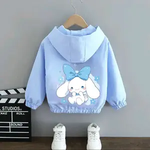 Jaket Anak Perempuan Bergambar Cinnamorol - Fashion Anak Perempuan