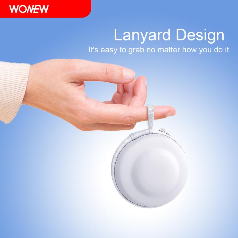 WONEW Greyish White Portable Mini Carring Case Special Storage - TikTok ...