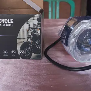 Lampu Ala Ala Biled 2.5 Inch Mini Projie Biled Cut Off Waterproof D2 D3 Motor Dan Mobil Universal Kabel Motorcycle