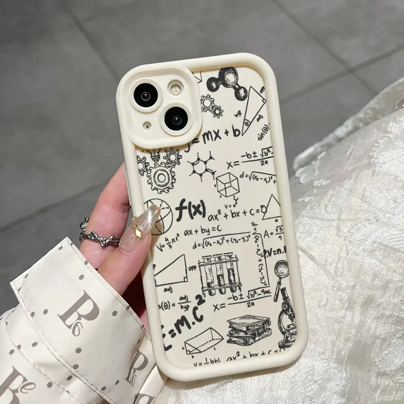 Casing Hp Untuk Samsung Galaxy A12 4G A12 5G F12 M12 Case Casing kasus perhitungan formula Kasing HP Cesing Silikon Kesing Softcase 8
