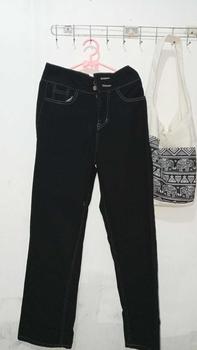 Product Review of Arfani Collection J23 Celana Panjang Highwaist Kulot Silang Jeans Wanita Double Button 2 Kancing J23 - Variasi from a**7 0