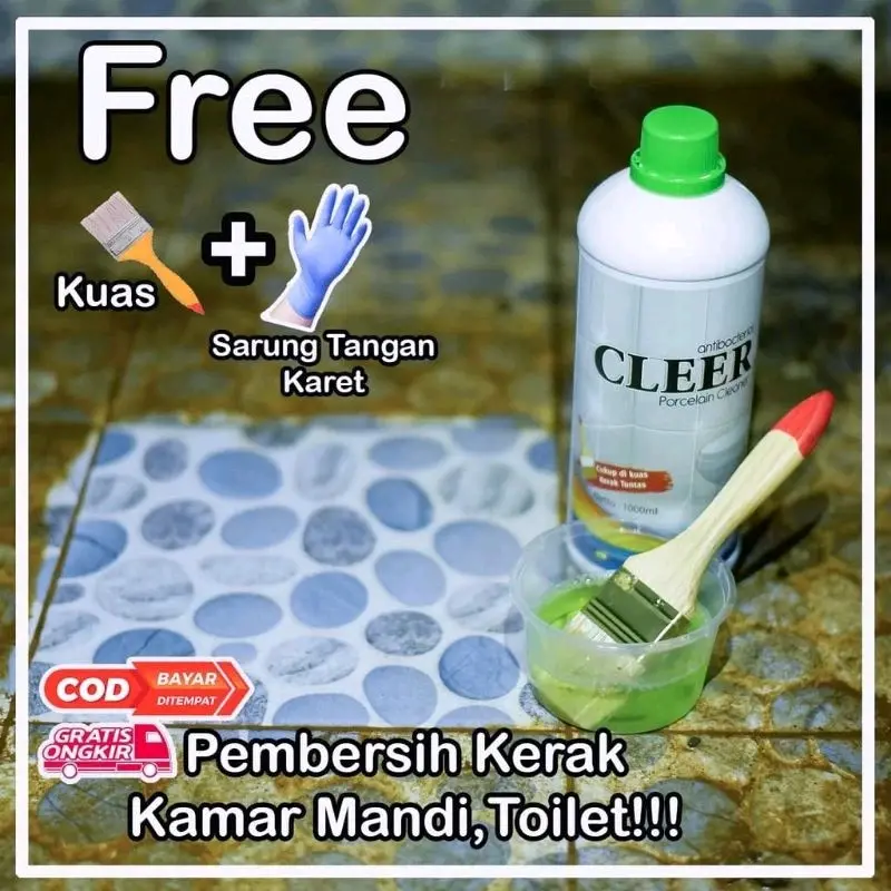 Pembersih Kerak Keramik Kamar Mandi CLEER 500ML