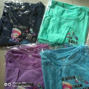 Product Review of baju kaos anak perempuan/lakilaki unisex gambar kemerdekaan 17 agustus lengan panjang 1-12tahun k.269 Crew Neck Santai Bunda Fashion from D**h 1