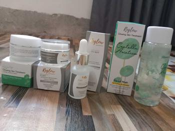 Product Review of Reglow New Paket isi 4 (Facial Wash, Day Cream, Night Cream, Serum) Skincare from f**h 0