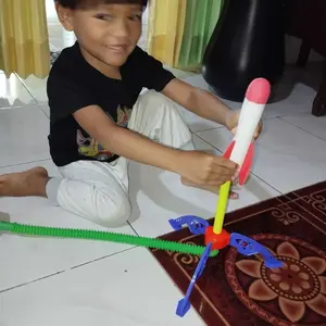 [IM] Mainan Roket Luncur Pijakan Kaki / Rocket Terbang / Stepping Rocket Launcer