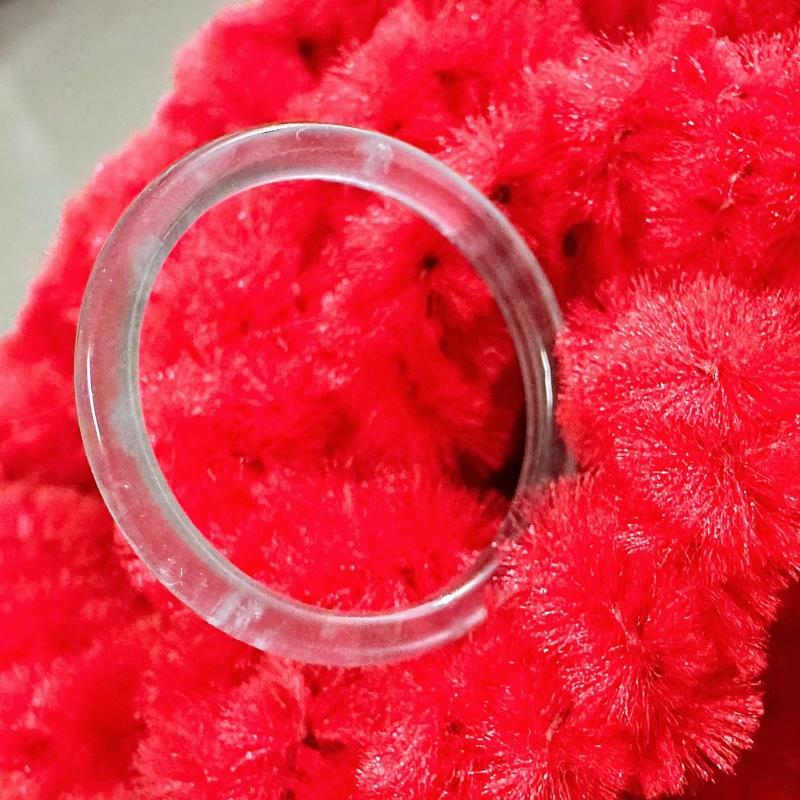 Nhẫn Ngọc Lam Gua Băng thấu chất cao - Chột vừa , nam nữ đều đeo được 5