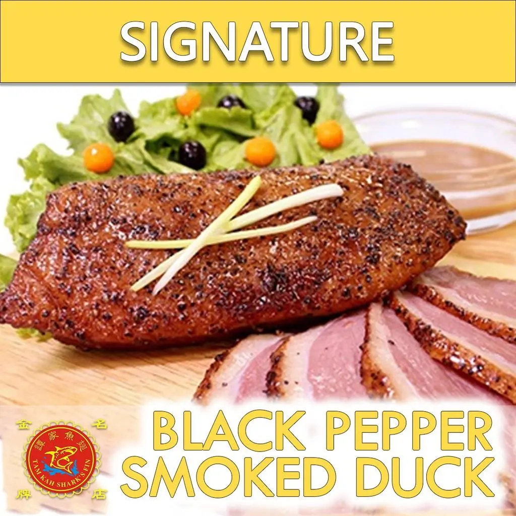Black Pepper Smoked Duck  | COOKED | READY TO EAT | 180-220G | TASTY