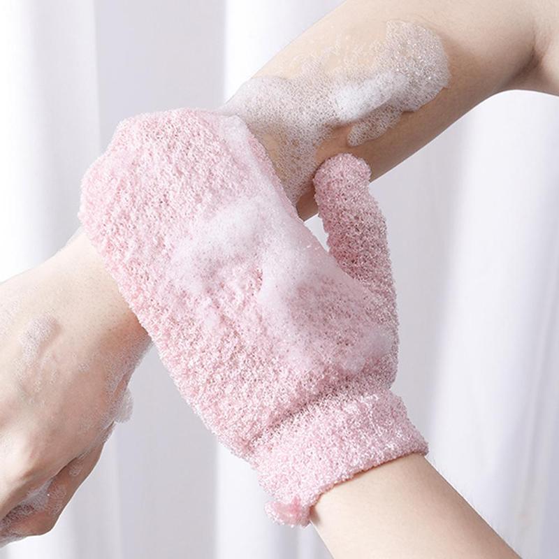 Product Introduction of Coarse Sand Bathing Gloves Bath Adults Kids Clean Body Textured Makes Highly Skin Surface A6G2 36