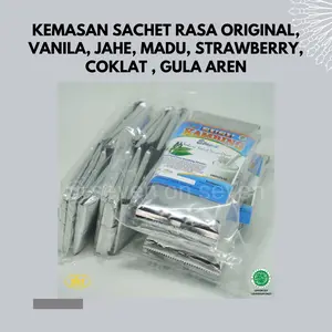 SUSU KAMBING ETAWA 7on7 Sachet 10@20gr Dairy Milk Strawberry Coklat