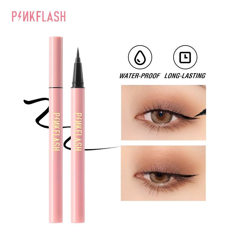 [Official] PINKFLASH #OhMyLine Eyeliner Pensil Hitam Anti Air Tahan Lama- Up to 12hours PF-E01 1