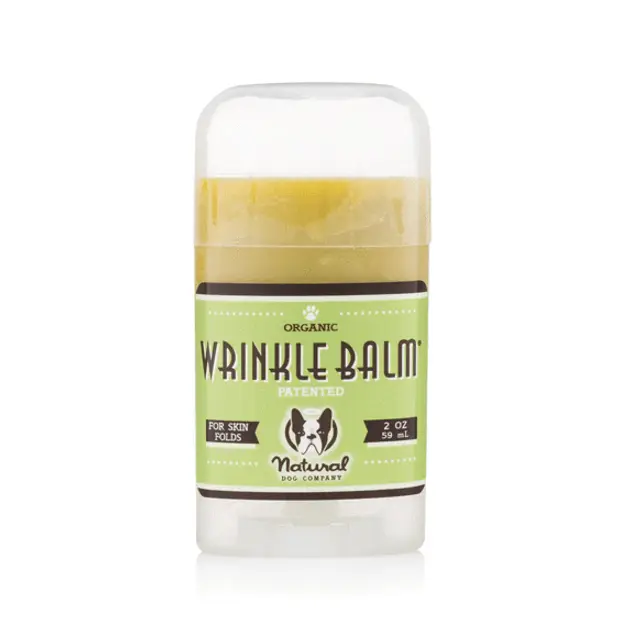 Natural Dog Company Wrinkle Balm (Stick) | Winkle/Face Healing Balm | Natural Dog Grooming Essentials