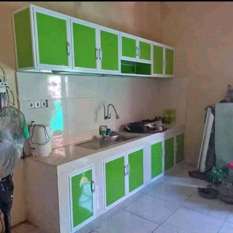 KITCHEN SET ALUMINIUM MINIMALIS MODERN 8
