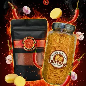 PAKET BUNDLING 1 Sambal Cumi & 1 kentang Mustofa all Varian - Halal