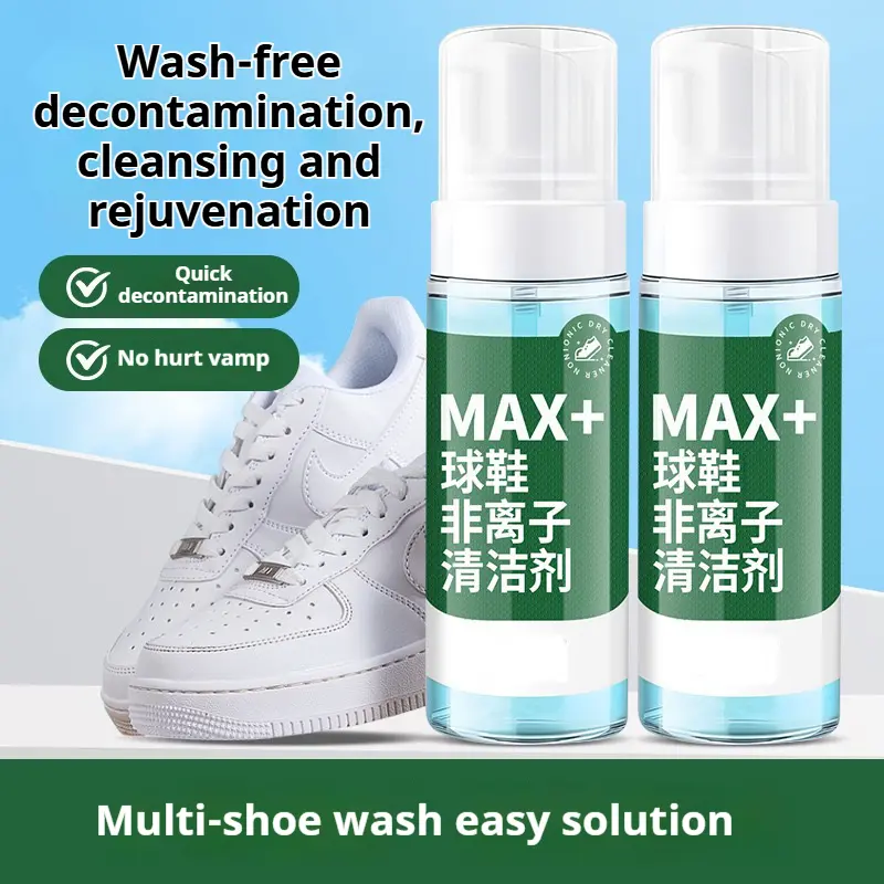 Chất Tẩy Rửa Giày Trắng, Chất Tẩy Rửa Giày Trắng, Khử Khuẩn, Mousse Bọt Không Nước, Chất Tẩy Rửa Khô, Thích Hợp Để Làm Sạch Giày
