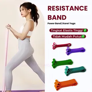 RESISTANCE BAND / LONG POWER BAND KARET OLAHRAGA FITNESS GYM YOGA RB1