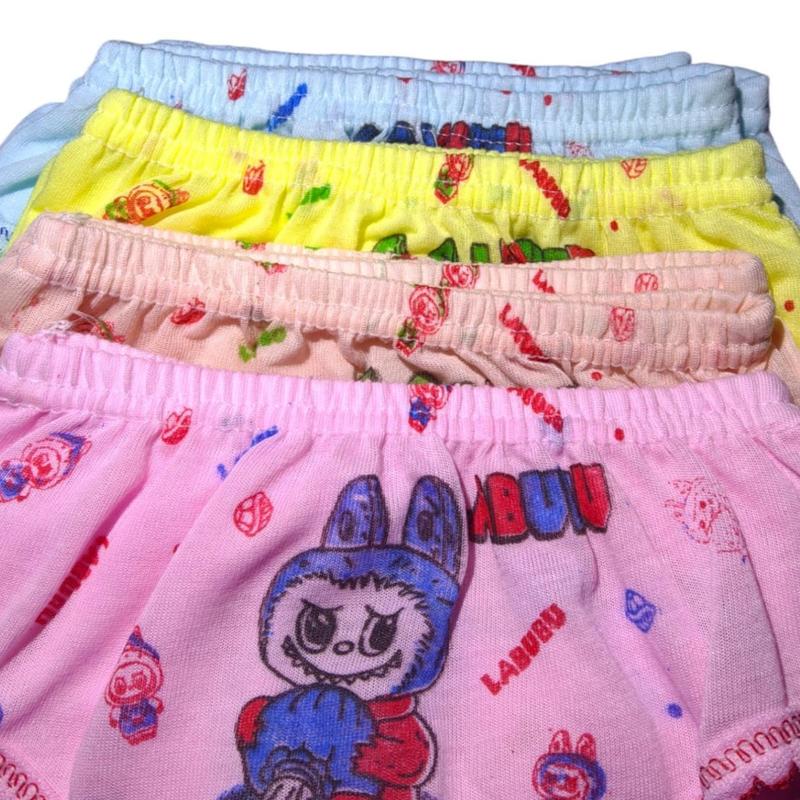 CD Labubu isi 6 pcs Celana Dalam Anak Perempuan Motif Labubu Usia 1-8 Dalaman Anak Cewek Terbaru 9
