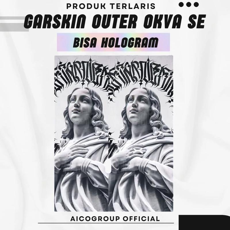 JAKACUSTOM - Stiker Gสɹຣќіn OXVHA SE Bisa Hologram Original Desain Full Motif Bisa Custom Anti Air Tahan Lama 2
