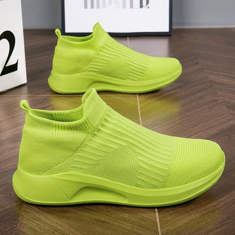 Product Introduction of Giày Thể Thao, Đế Mềm Siêu Nhẹ, Lưới Flyknit, Thoáng Khí, Dành Cho Nữ, Giày Tất, Thích Hợp Cho Các Cặp Đôi, Nhẹ, Thoải Mái, Chống Mùi, Chống Trượt, Dễ Phối Đồ, Thường Ngày, Giày Nữ 26