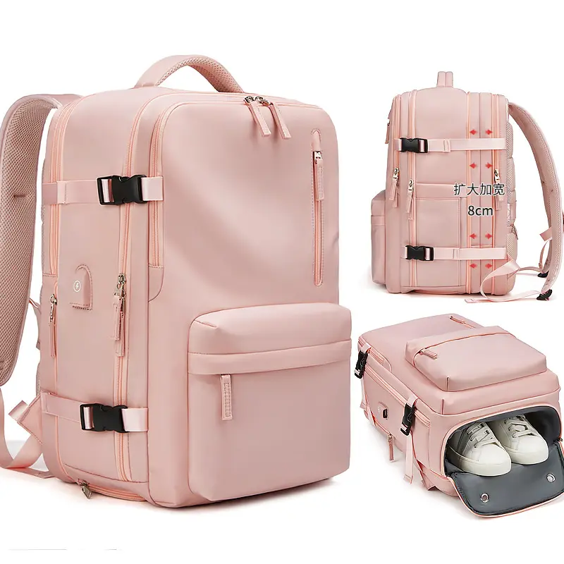 Ba lô, Dung tích 40L, Không thấm nước, Thích hợp cho du lịch, dành cho phụ nữ và nam giới, Ba lô du lịch kinh doanh, Được phê duyệt cho chuyến bay, Vừa với máy tính xách tay 16 inch