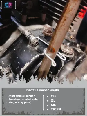 kawat penahan stoper selah slah engkol CB GL MP TIGER