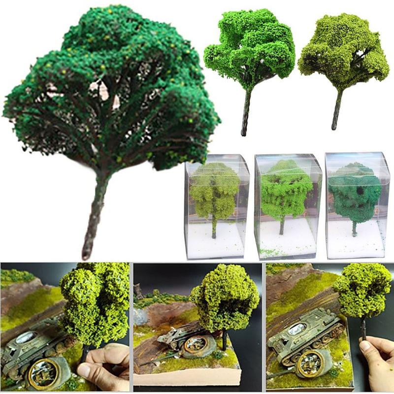 Mini Miniature Tree Plant DIY Sand Table Layout DIY Accessories ...