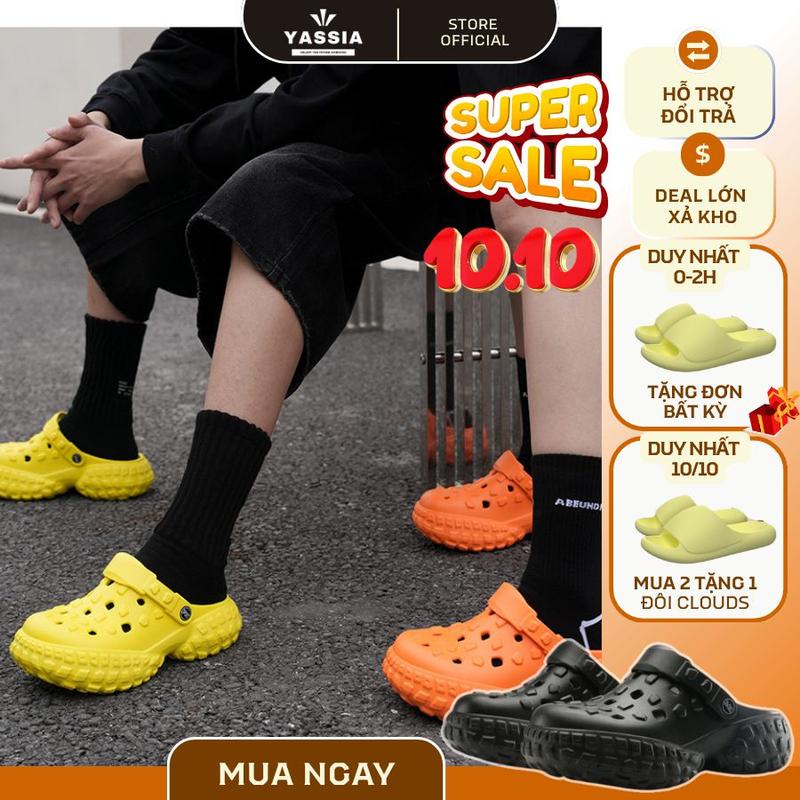 DÉP YASSIA TITAN CHẤT LIỆU EVA CAO CẤP THOÁNG KHÍ, ÊM CHÂN, SIÊU BỀN - XU HƯỚNG THỜI TRANG - DÉP NAM NỮ SANDAL - YASSIA OFFICIAL