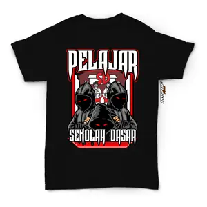Positif Merch Baju Kaos Anak Pelajar SD Sekolah Dasar Laki Perempuan Unisex