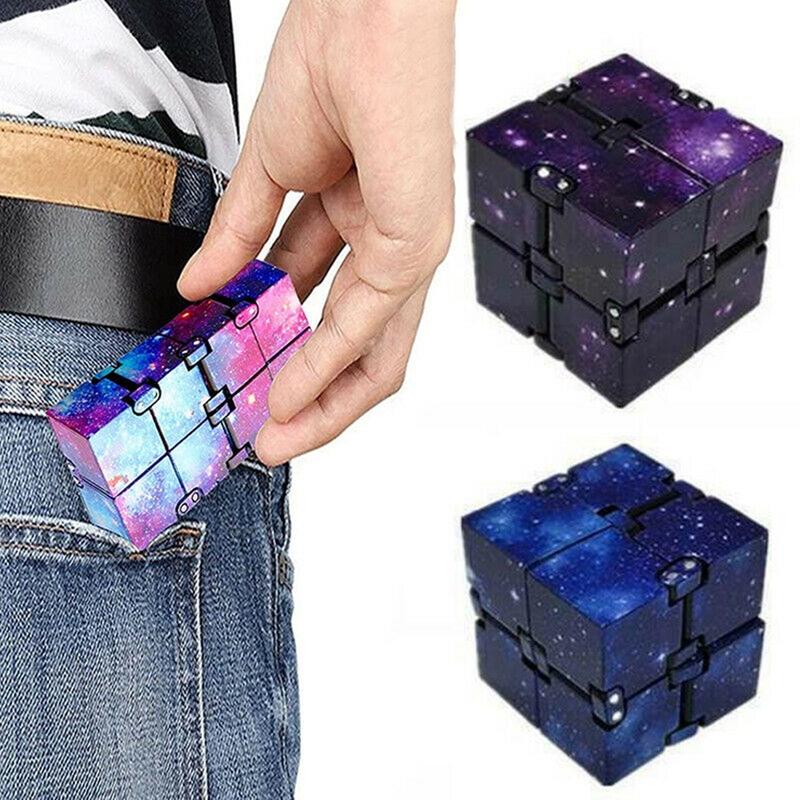 Infinity Sensory Stress Fidget Cube Funny Toys Game Relief for Autism ...