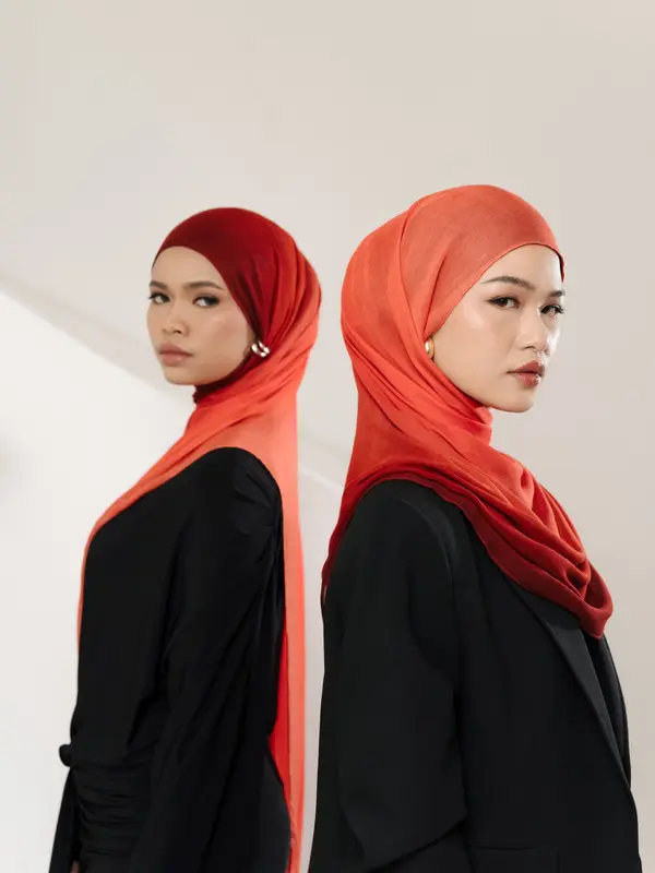 Omna Scarf / Pashimna Printed Modals / Breathable / Lightweight / Pashmina Leu Official Jilbab Soft Muslim 7