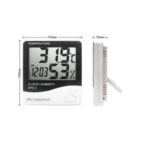 Gambar Mediatech Temperature & Humidity Meter Clock & Calender / Thermometer Ruangan HTC 1 - B19009 dari Mediatech Travel Gadget Kota Administrasi Jakarta Utara 3 Tokopedia
