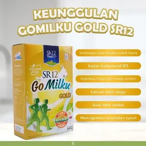 SUSU GOMILKU GOLD SR12 SUSU KAMBING ETAWA  600gr