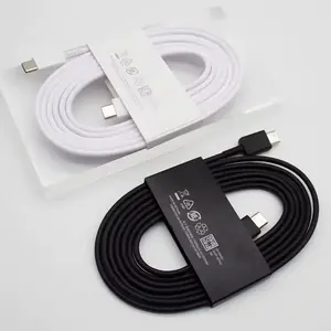 Kabel Data SAMSNG 1.8Meter Type C To C Super Fast Charging Original 100% Cable