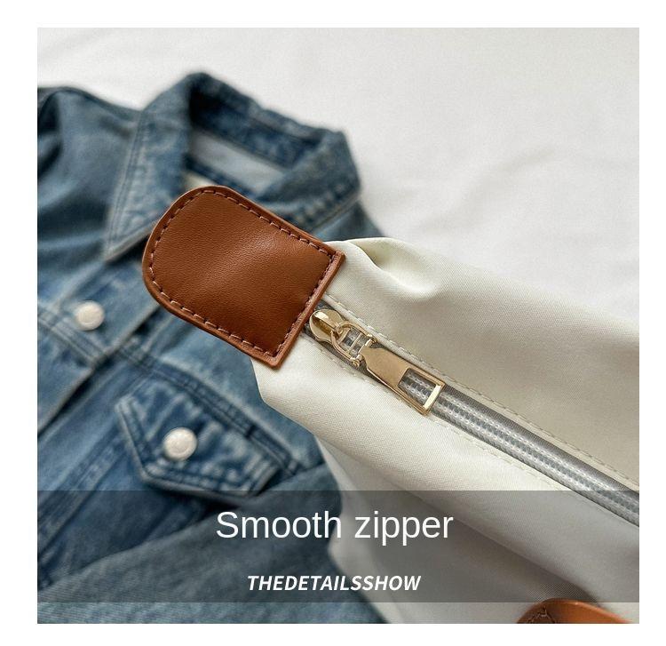 Product Introduction of Large capacity shoulder bag, handbag, Oxford cloth waterproof dumpling bag, mommy bag, nylon cloth bag, travel bag, women's bag 5