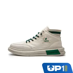 Luckyfanstore Sneaker High Canvas Trand  Casual  Pria  Shoes  Sneakers  Running  Kasual - C10