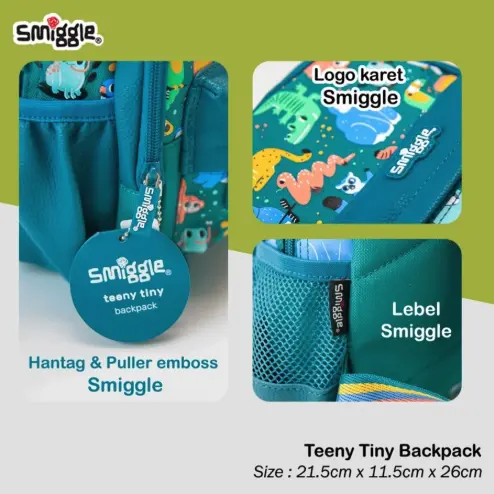 Ransel Full Tag paud/toddler teeny tiny original import SMBT Anak Ransel Full Tag paud/toddler teeny tiny original import SMBT Anak