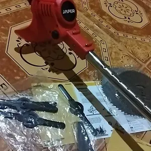 JAPER Mesin Potong Rumput Baterai Alat Pemotong Rumput Elektrik Listrik Pemangkas Portabel mesin potong