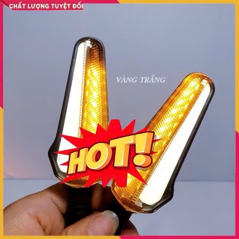 Xi nhan L21 chạy hiệu ứng audi lưỡi kiếm lắp xe điện xe máy dùng điện 12v Phụ Kiện Phụ Tùng