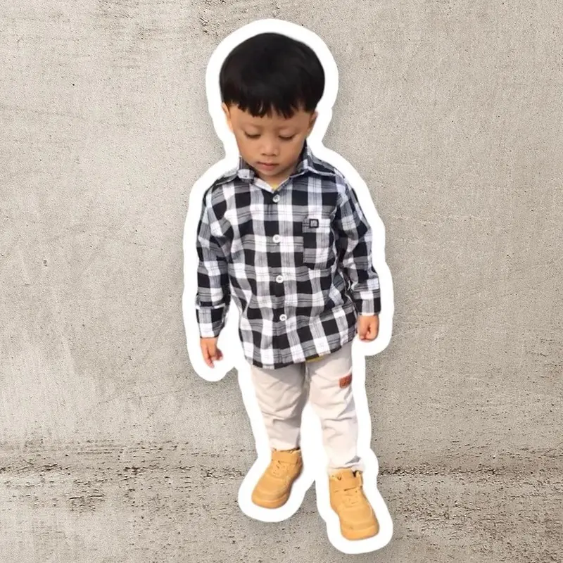 KEMEJA ANAK LAKI LAKI 8-12 TAHUN BAHAN FLANNEL JUNIOR Fashion 5