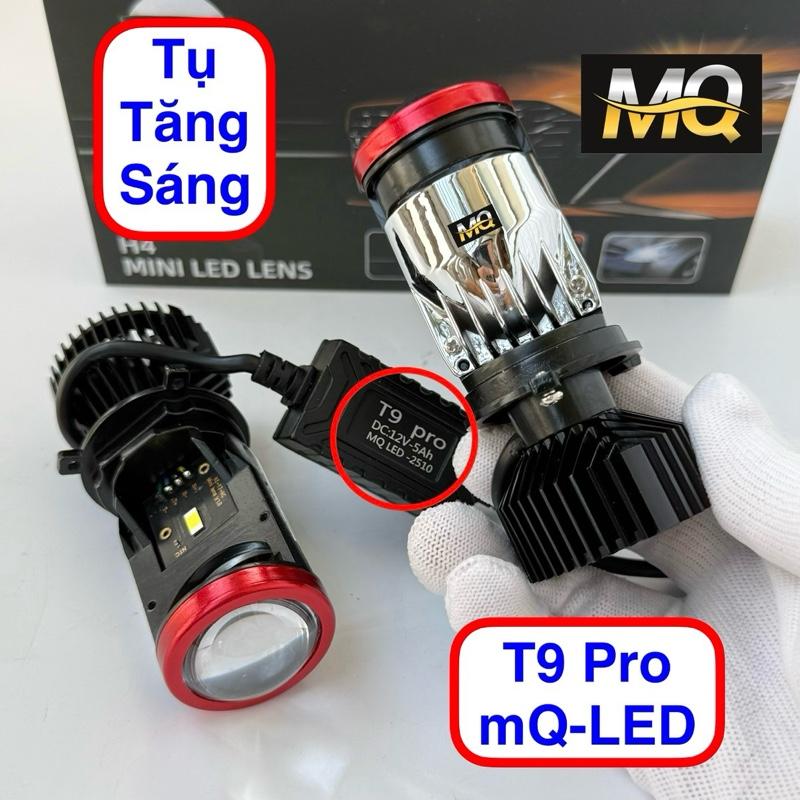 Đèn Pha Led Bi Cầu T9 Pro MQ-LED Cho Xe Máy Cắt Sáng Chống Chói M01B bi  cầu  mini