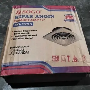 SOGO - Exhaust Fan Dinding & Atap 12 inchi 2 Fungsi Sirkulasi Ruangan Dapur / Kamar Mandi