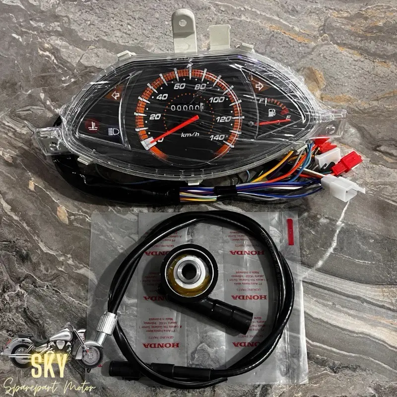 ￼Paket Speedometer Gear Box Kabel KM Spidometer Assy Vario Lama Vario 110 Old Vario 110 Lama 2006 Paket Lengkap Motorcycle