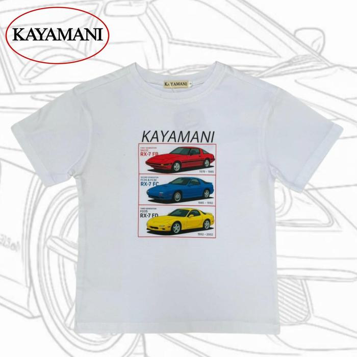 Gambar Rugers By Kayamani - Kaos Anak Unisex Laki-laki Perempuan - Classic Wheels Premium Tee - 2-3 Tahun dari Rugers By Kayamani Kota Tangerang Selatan Tokopedia