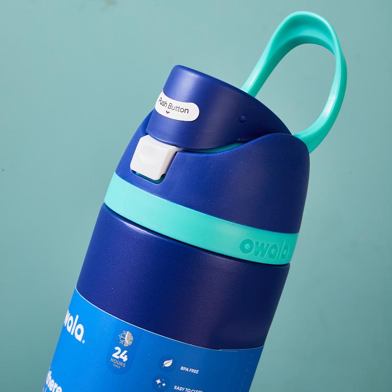 Product Introduction of owala Cup Vacuum Flasks & Thermoses Water Bottle Drinkware Thermo Tumbler Stainless Steel Thermal Mug Original Cold Hot Coffee Insulated Lid Straw Bottled Portable tumbler heat and cold original official store 24oz 32oz 710ml 950ml Loop 18