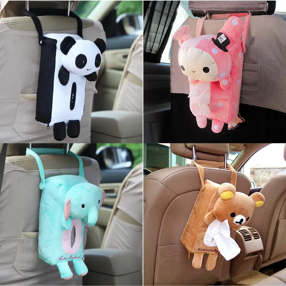 ST- Cover Kotak Tisu Mobil Model Gantung Karakter
