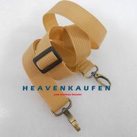 Gambar Strap Tas Tali Selempang Tas Unisex Lebar 2,5 cm Warna Cream Krim Krem Kait Warna ATG Bakar - cream dari Heaven Kaufen Kota Malang 1 Tokopedia