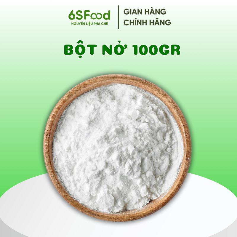 Bột Nở Làm Bánh Chuyên Dụng Tạo Độ Nở Đẹp Bánh Mềm Ngon 100gr - 6SFOOD