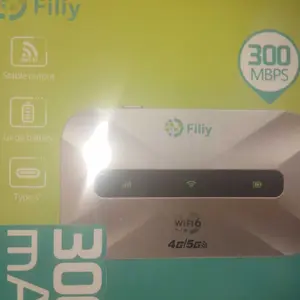 Filiy Pocket Wifi M806 Portable Modem 4G/5G LTE 300Mbps Unlock All Operator Baterai 3.000 mAh Mifi